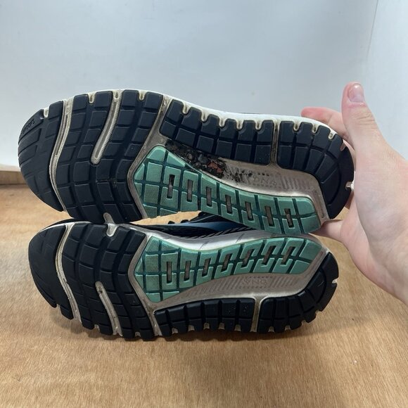 Brooks Ariel 20 Women's Size 9.5 D Wide Comfort Running Shoes Navy Blue - Picture 7 of 9